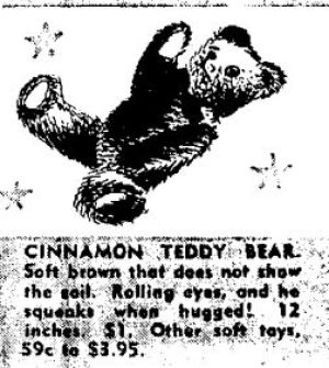 Wisconsin State Journal toy ads: 1940s